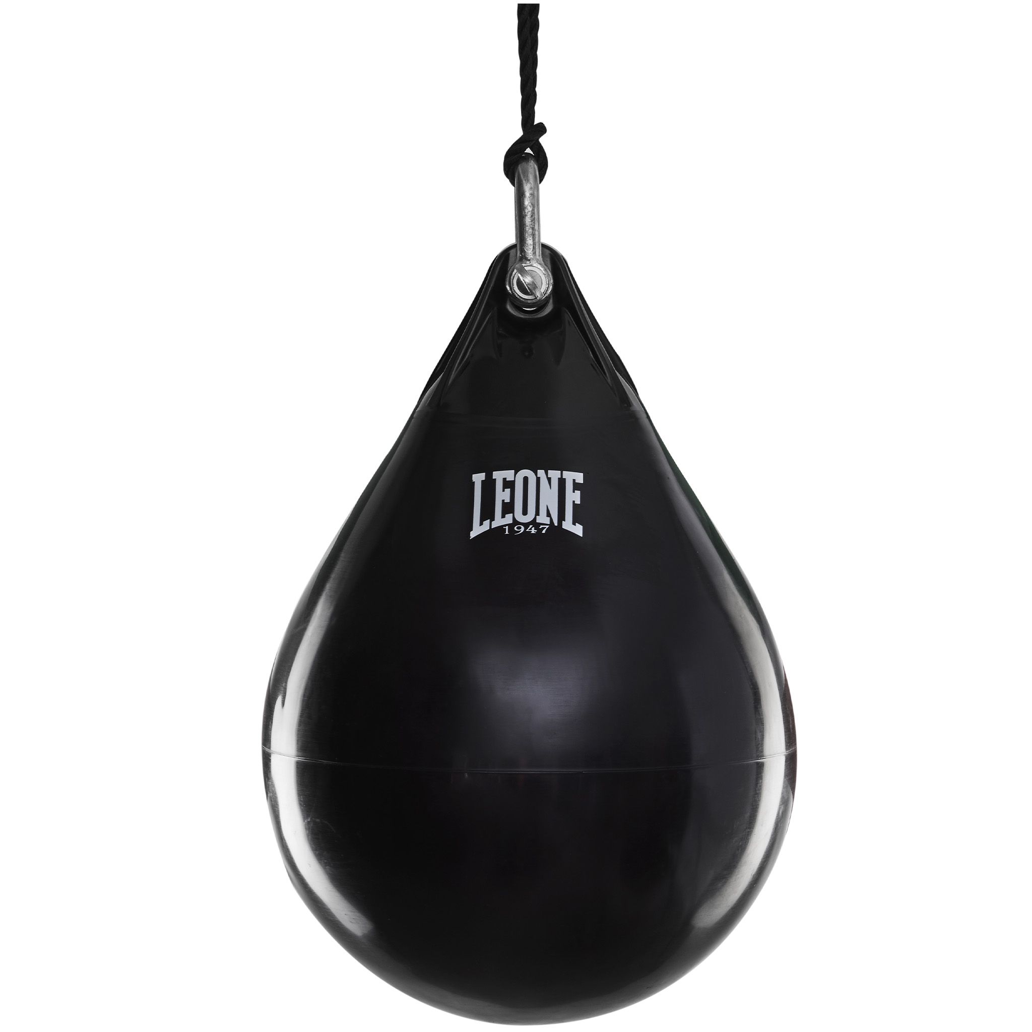 Saco de boxeo relleno de agua Leone 1947 premium 45 kg negro