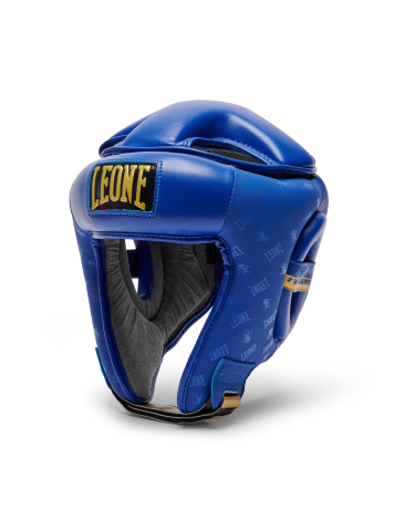 Casco de Boxeo/Kick Leone 1947 "DNA" Combat  azul CS444