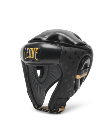 Casco de Boxeo/Kick Leone 1947 "DNA" Combat negro CS444