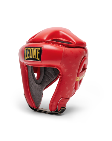 Casco de Boxeo/Kick Leone 1947 "DNA" Combat rojo CS444