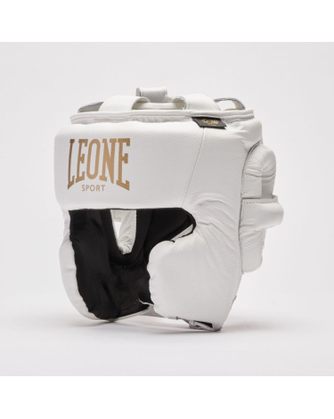 Casco de Boxeo Leone Sport "Augusto" blanco CSP02