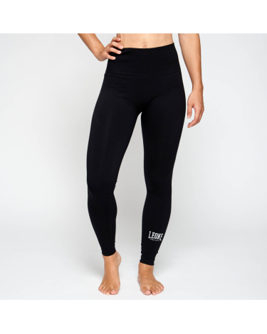 Leggins Leone 1947 ABX125 "Logo" negro