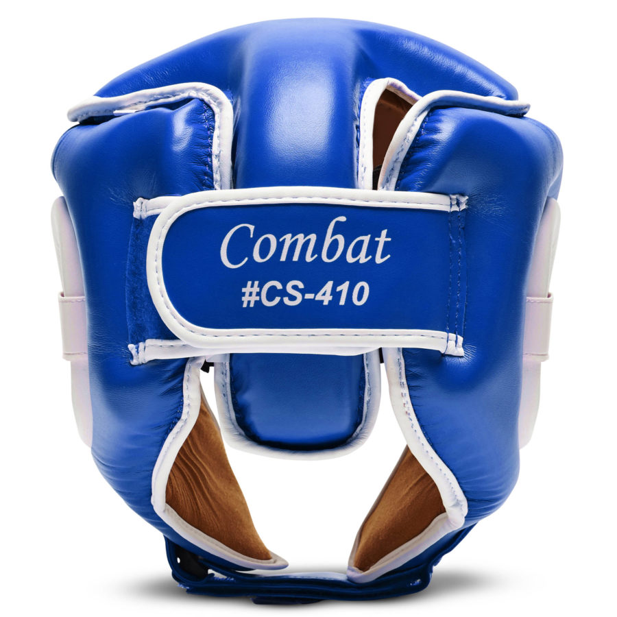 Casco de Boxeo Leone 1947 "Combat" Color Azul CS410 5