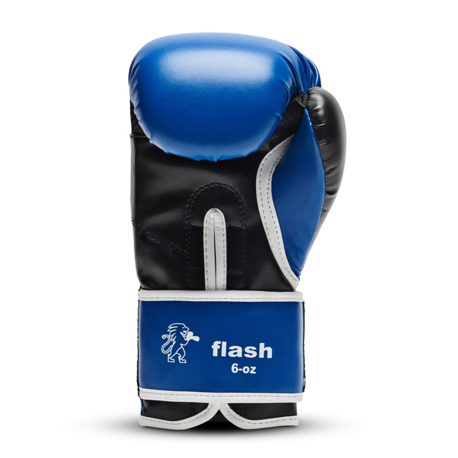 Guantes de Boxeo para Niño Leone "Flash" Color Azul GN083 3