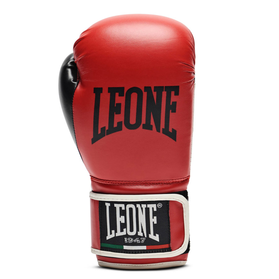 Guantes de Boxeo Leone "Flash" Color Rojo 10onz GN083
