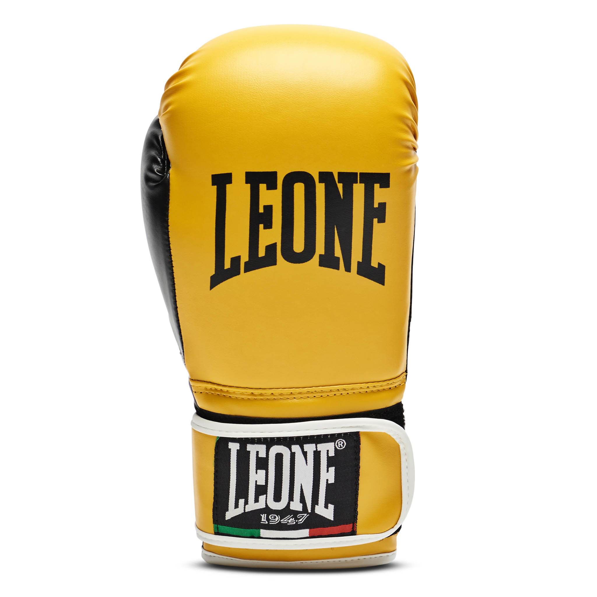 GN083 Guantes de Boxeo Leone “Flash” Color Amarillo 10onz