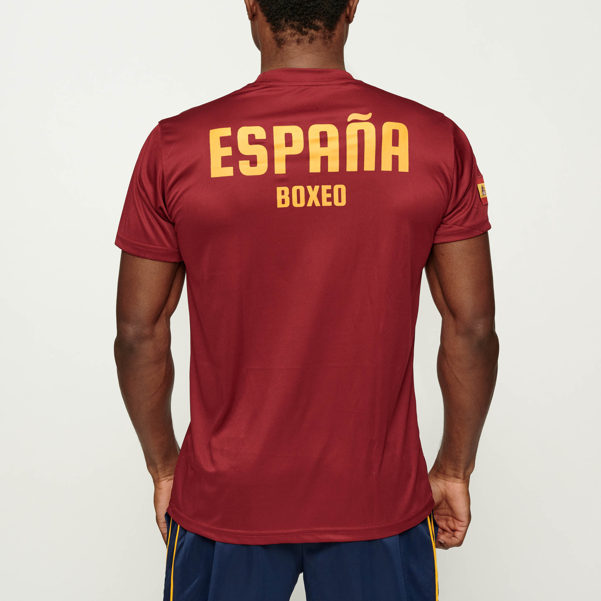 Aproximación Retirada político AB220 Camiseta "Federacion Española de boxeo" Leone 1947 Color rojo